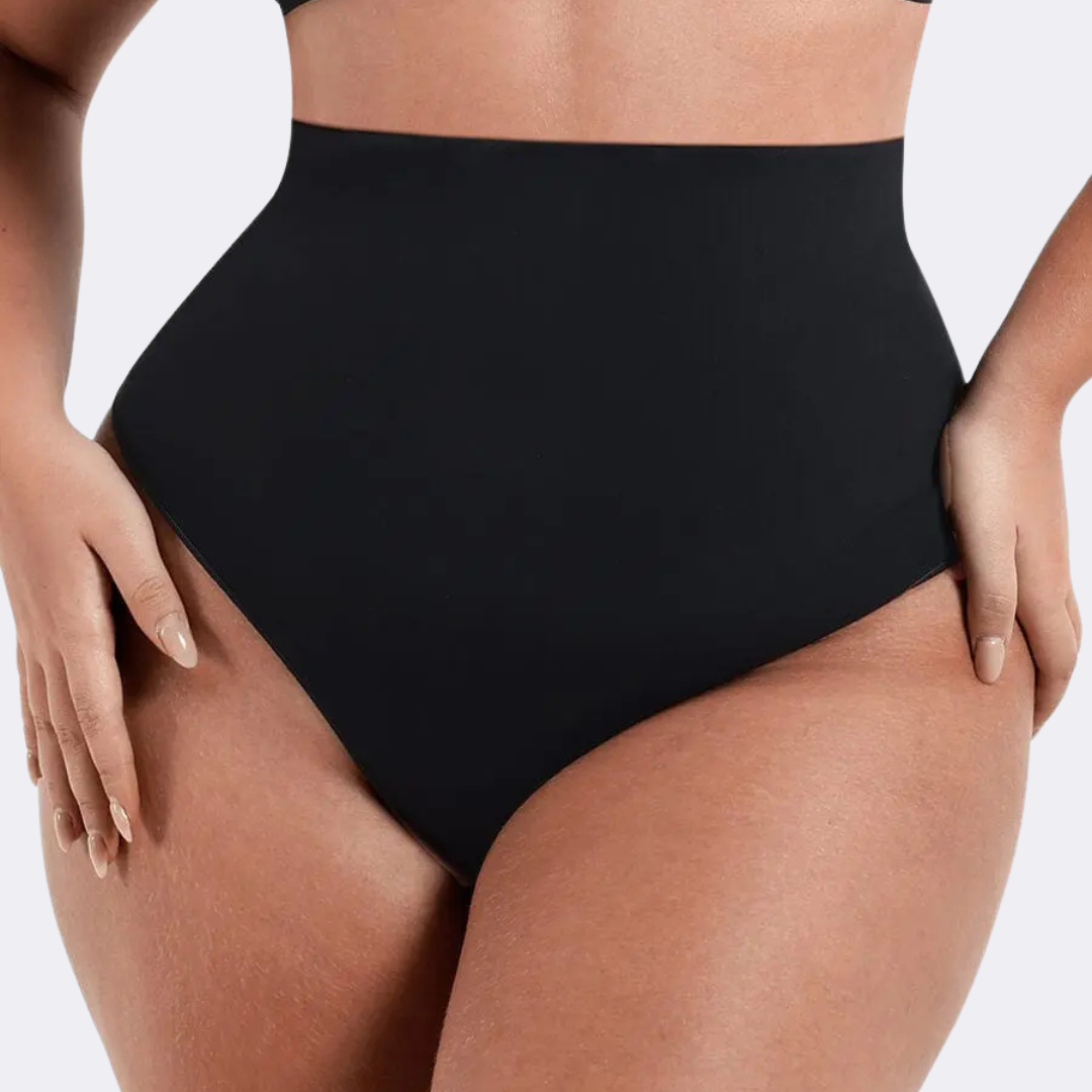 High-Waisted Sculpting Thong- Paelora