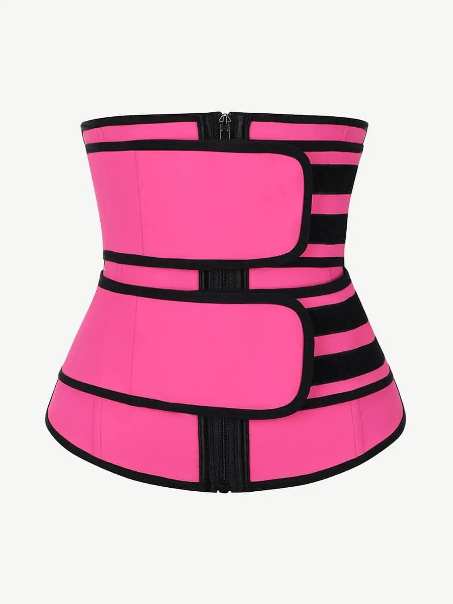 Women's Neoprene Waist Belt with Zipper - Paelora