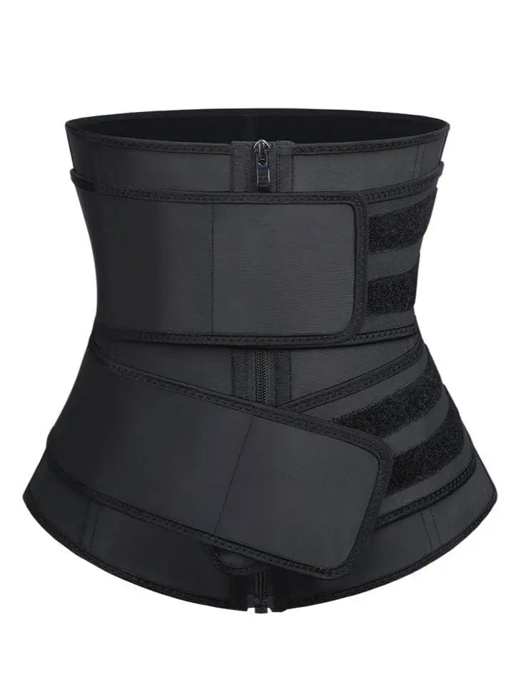 Women's Neoprene Waist Belt with Zipper - Paelora