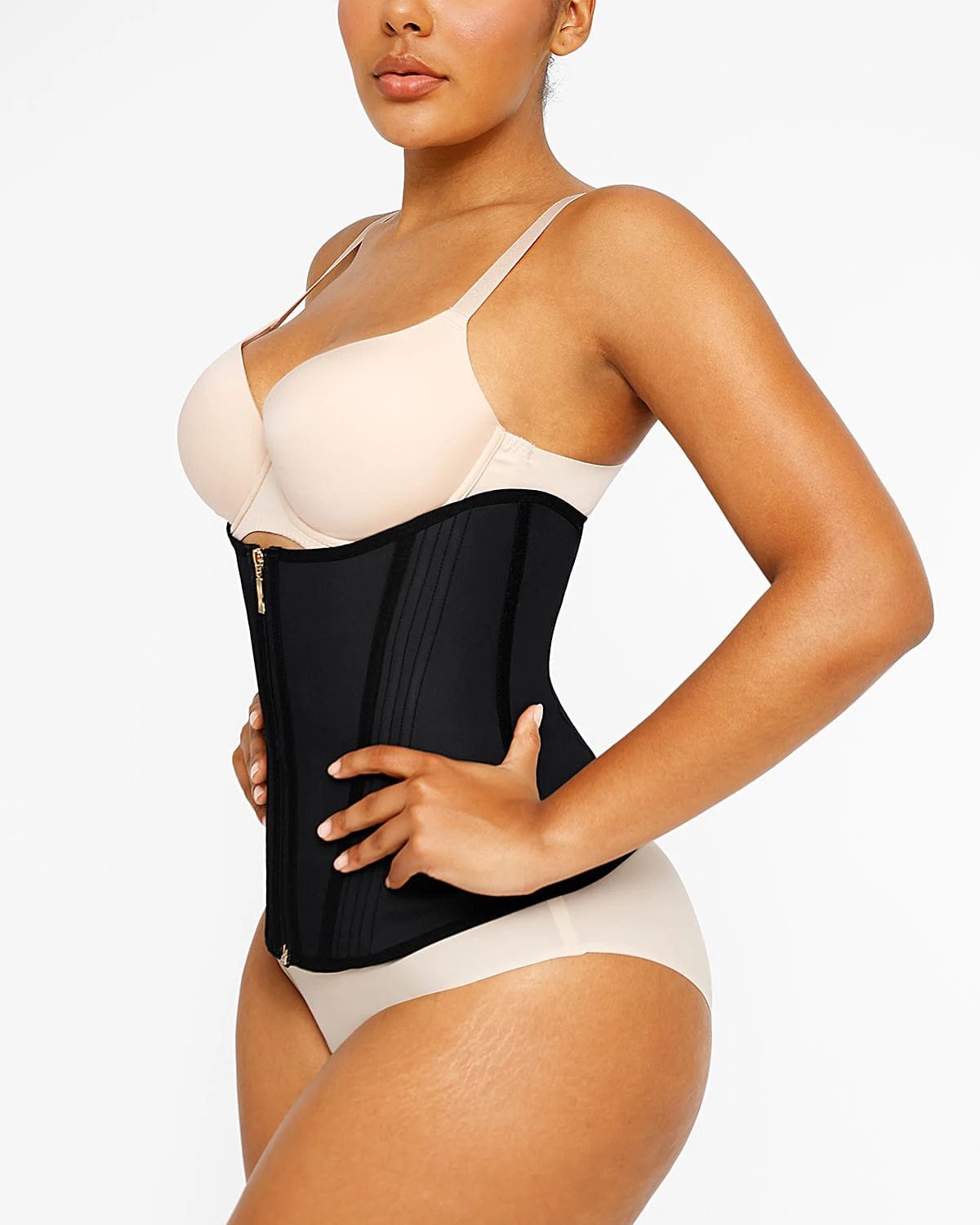 High-Compression Latex Waist Belt