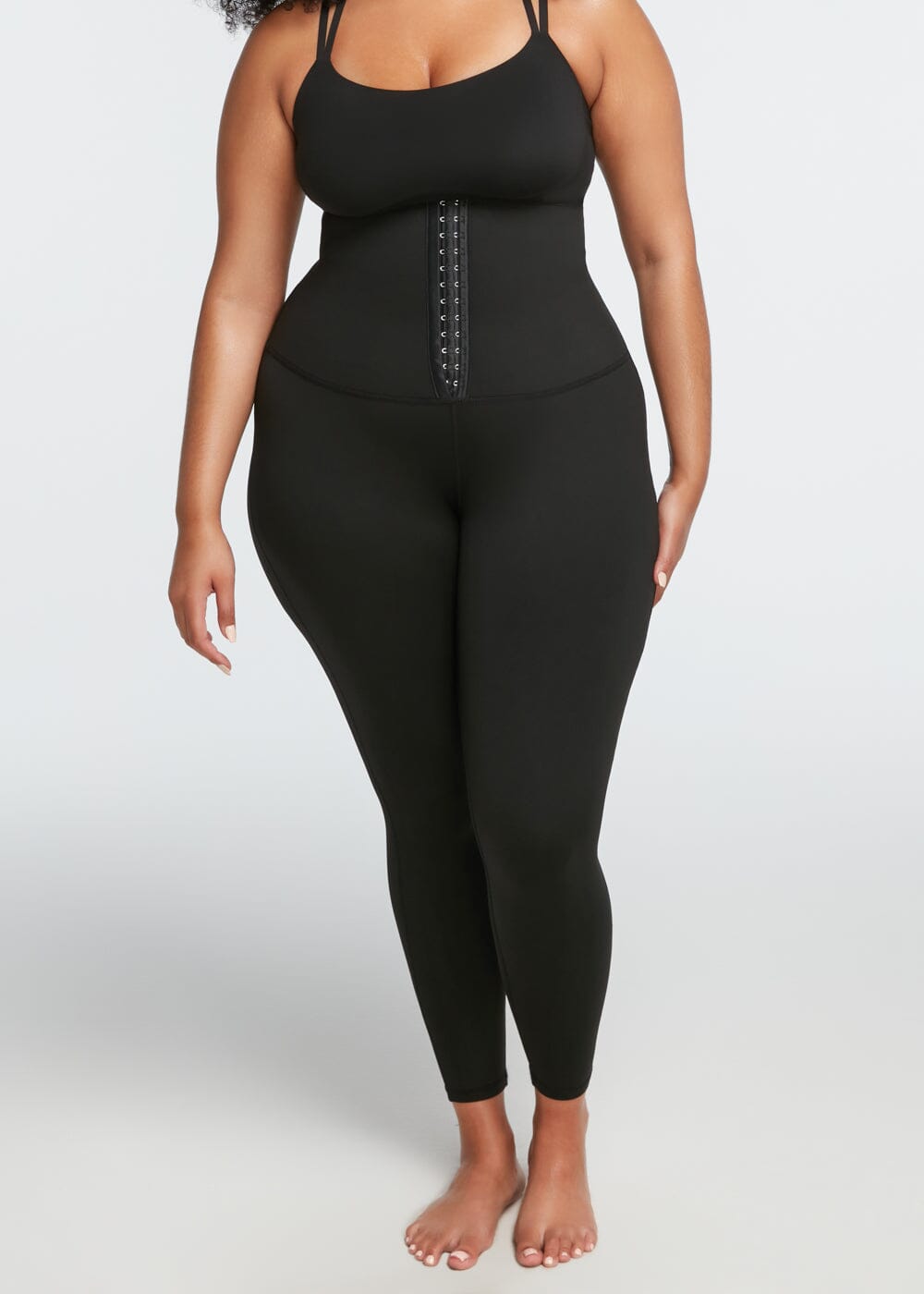 Curved Elegance Compression Pants