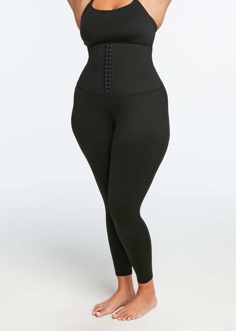 Curved Elegance Compression Pants