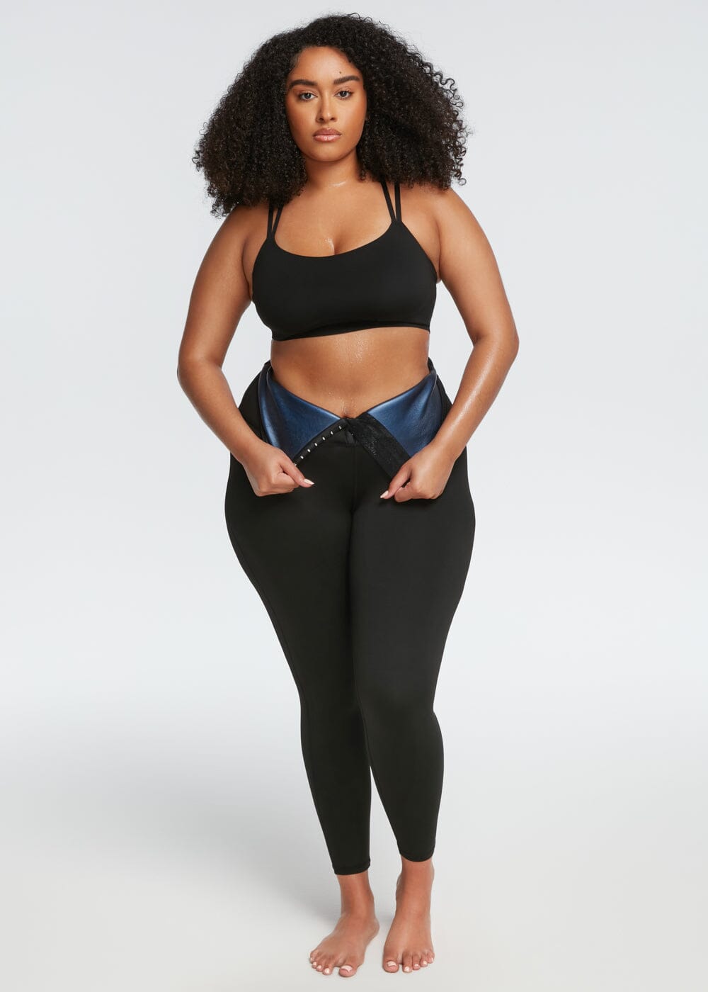 Curved Elegance Compression Pants