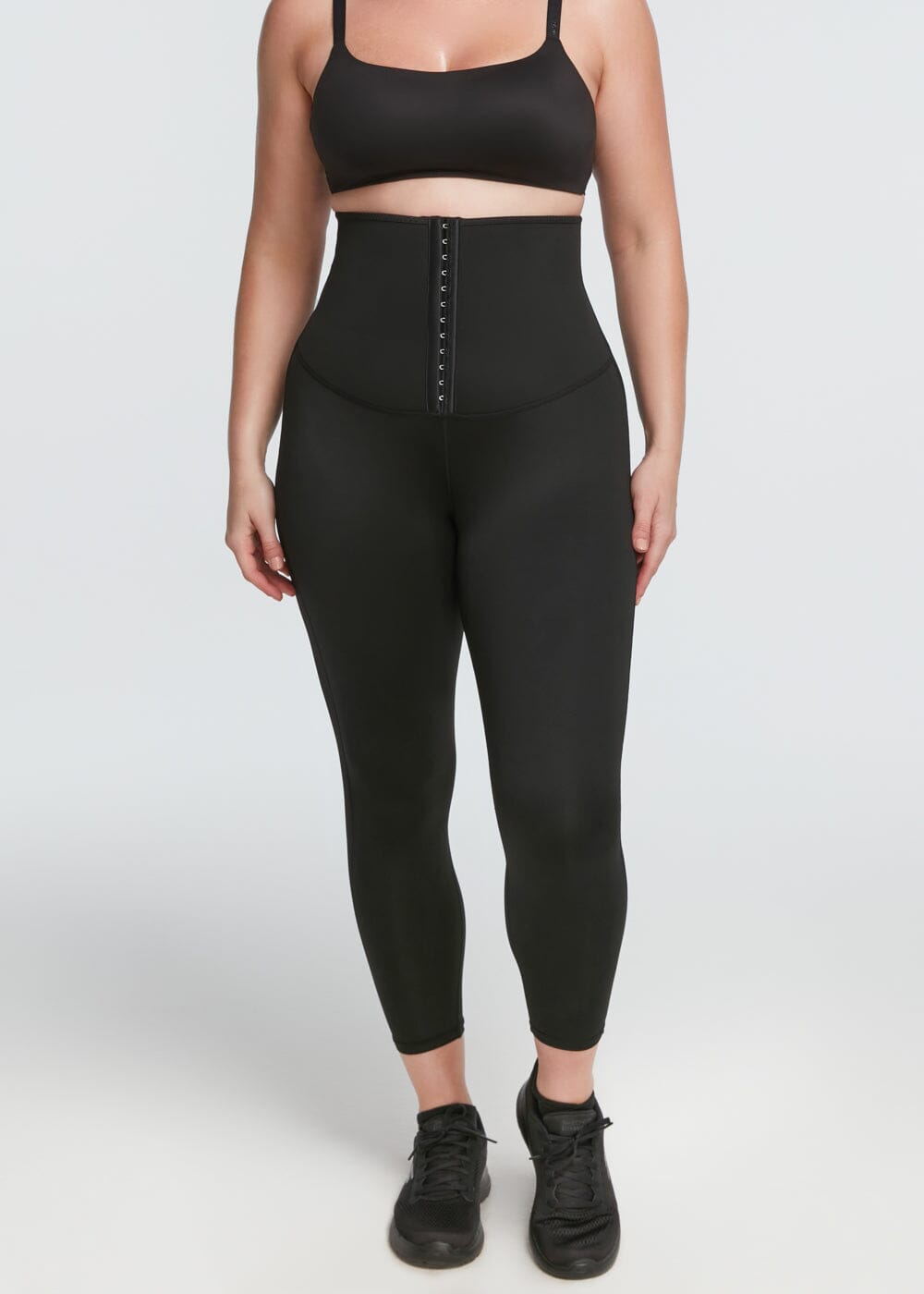 Curved Elegance Compression Pants