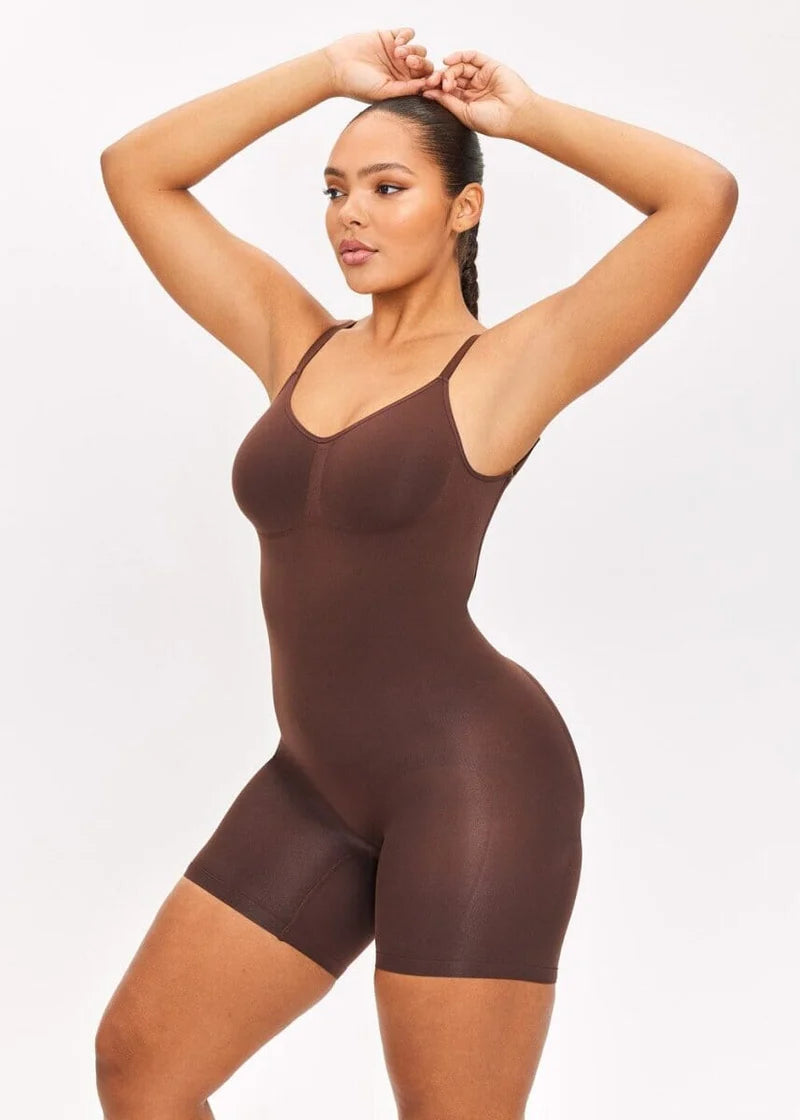 Hip-Lifting Fitted Jumpsuit