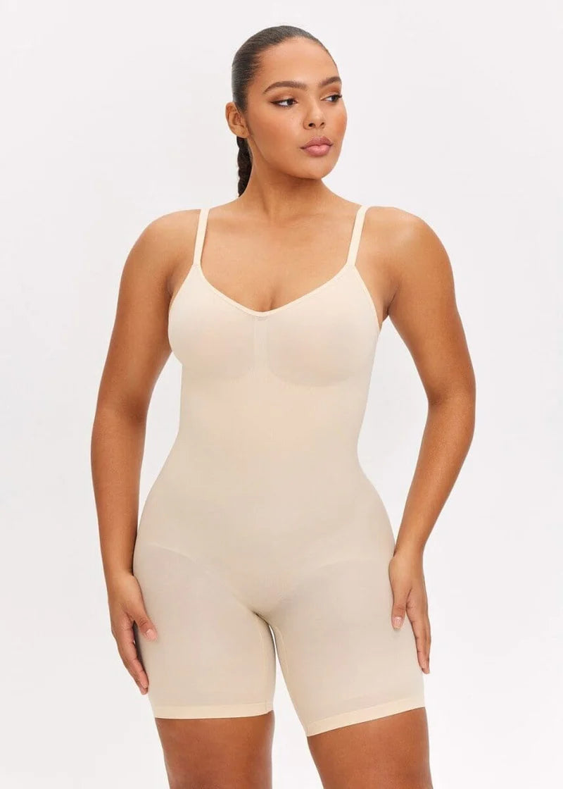 Hip-Lifting Fitted Jumpsuit