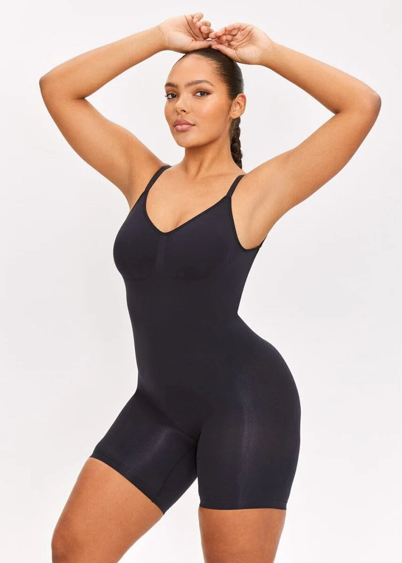 Hip-Lifting Fitted Jumpsuit